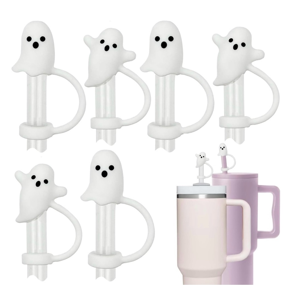 Ghost Straw Covers